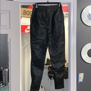Leather pants